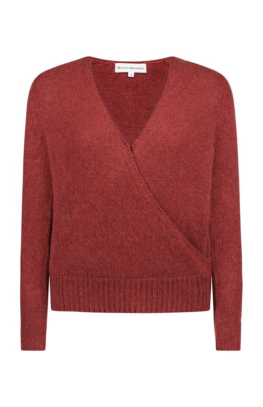 Cashmere Featherweight Wrap Top (7192520163443)