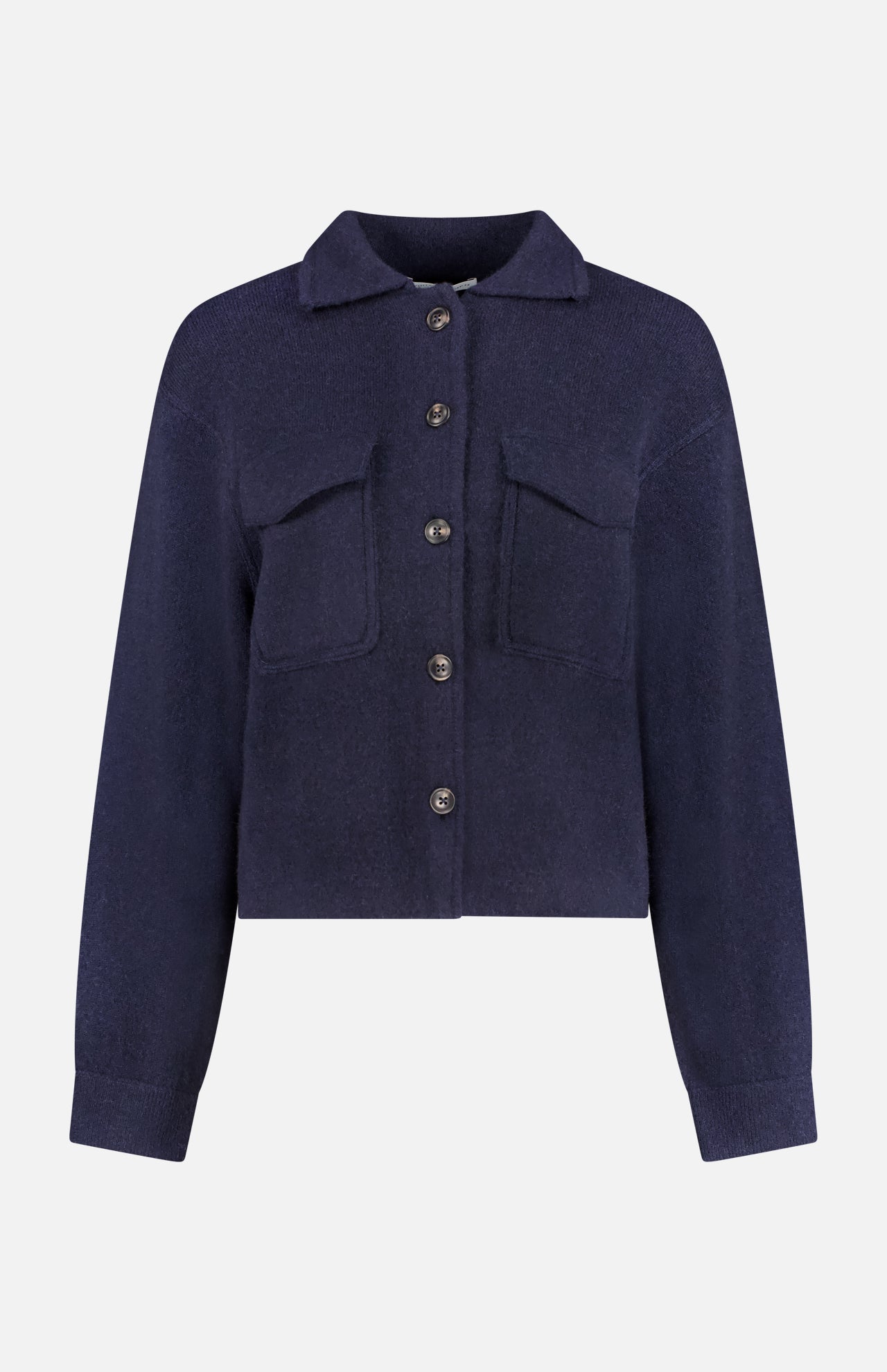 Cashmere Luxe Cropped Shacket (14640418161003)
