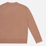 Cashmere Rib Trim V-Neck Sweater (7598130167923)