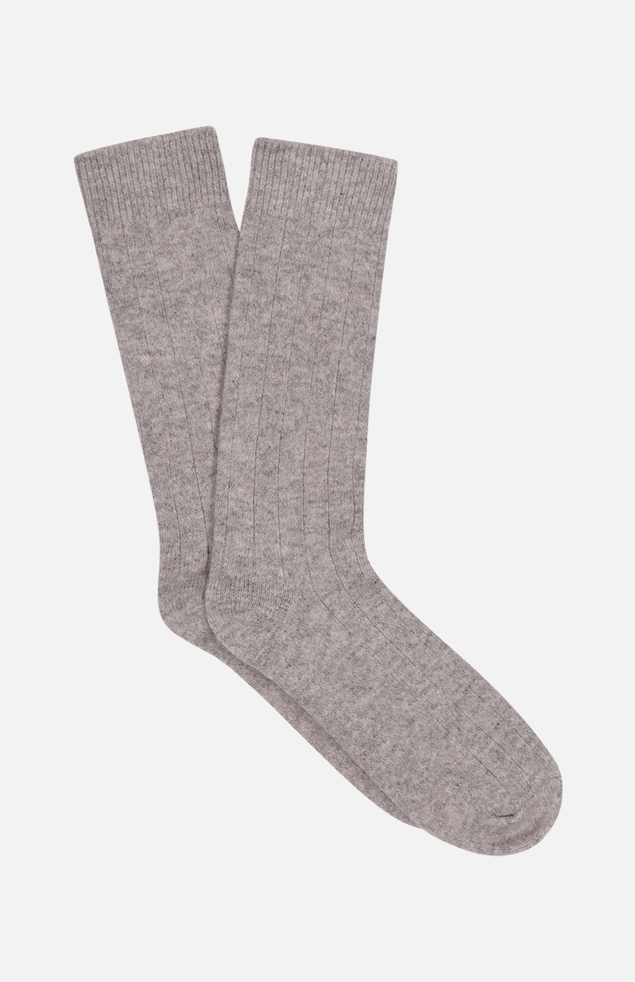 Cashmere Ribbed Sock (7730565873779)
