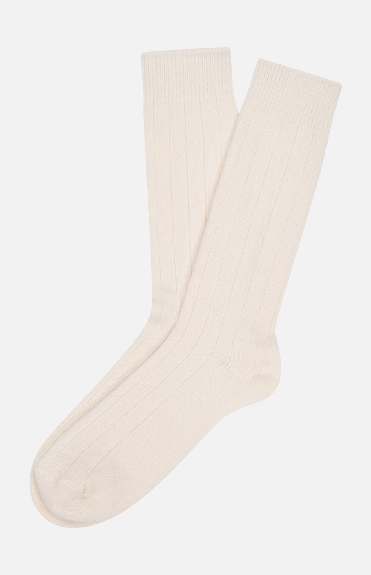 Cashmere Ribbed Sock (7730565972083)