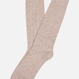 Cashmere Ribbed Sock (7730565906547)