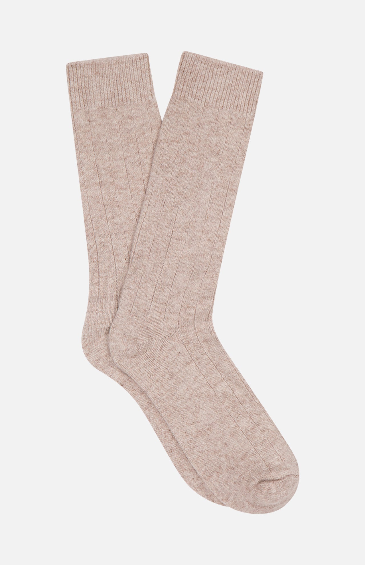 Cashmere Ribbed Sock (7730565906547)