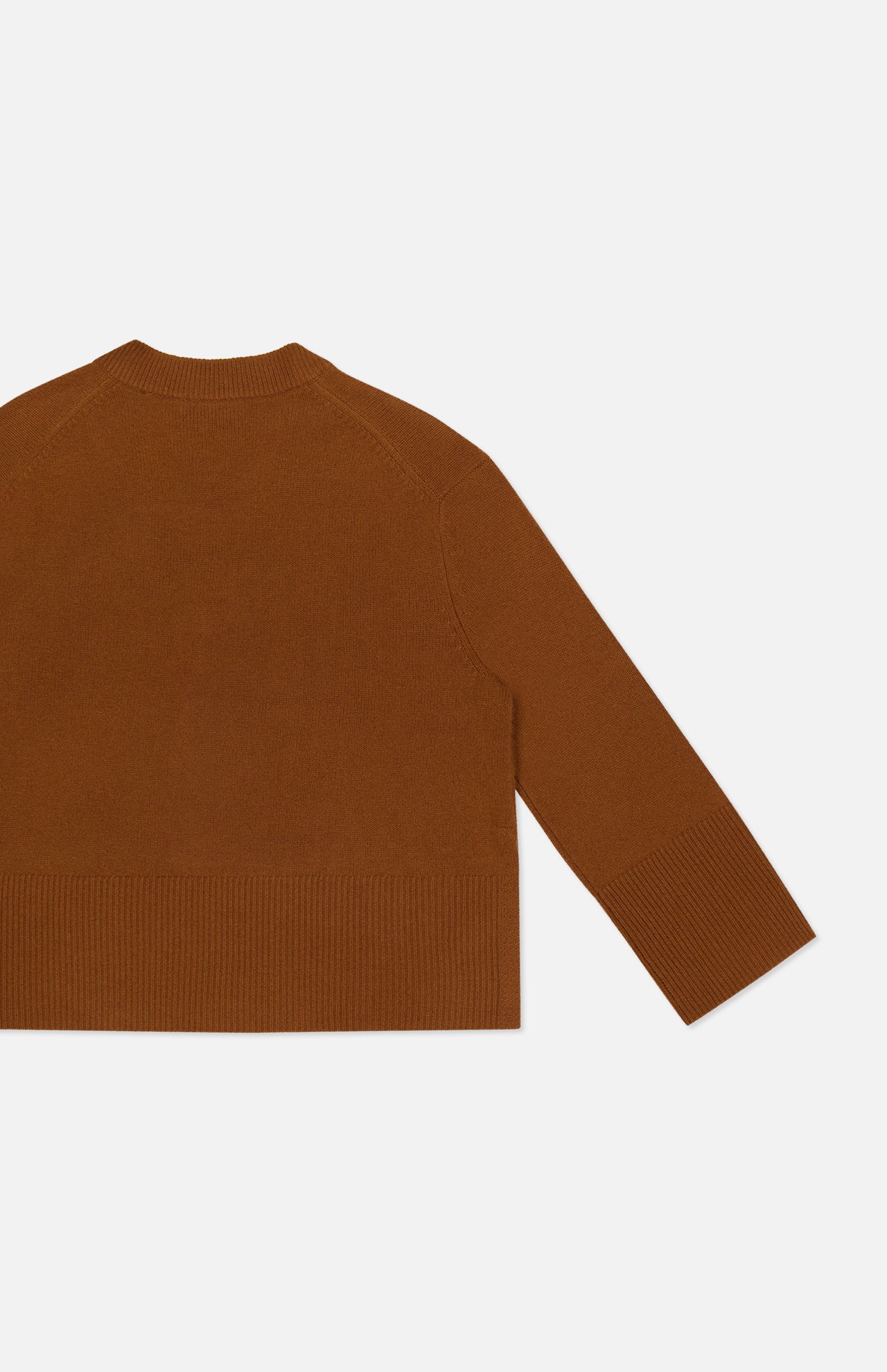 Cashmere Side Slit V-Neck Sweater (7730568003699)