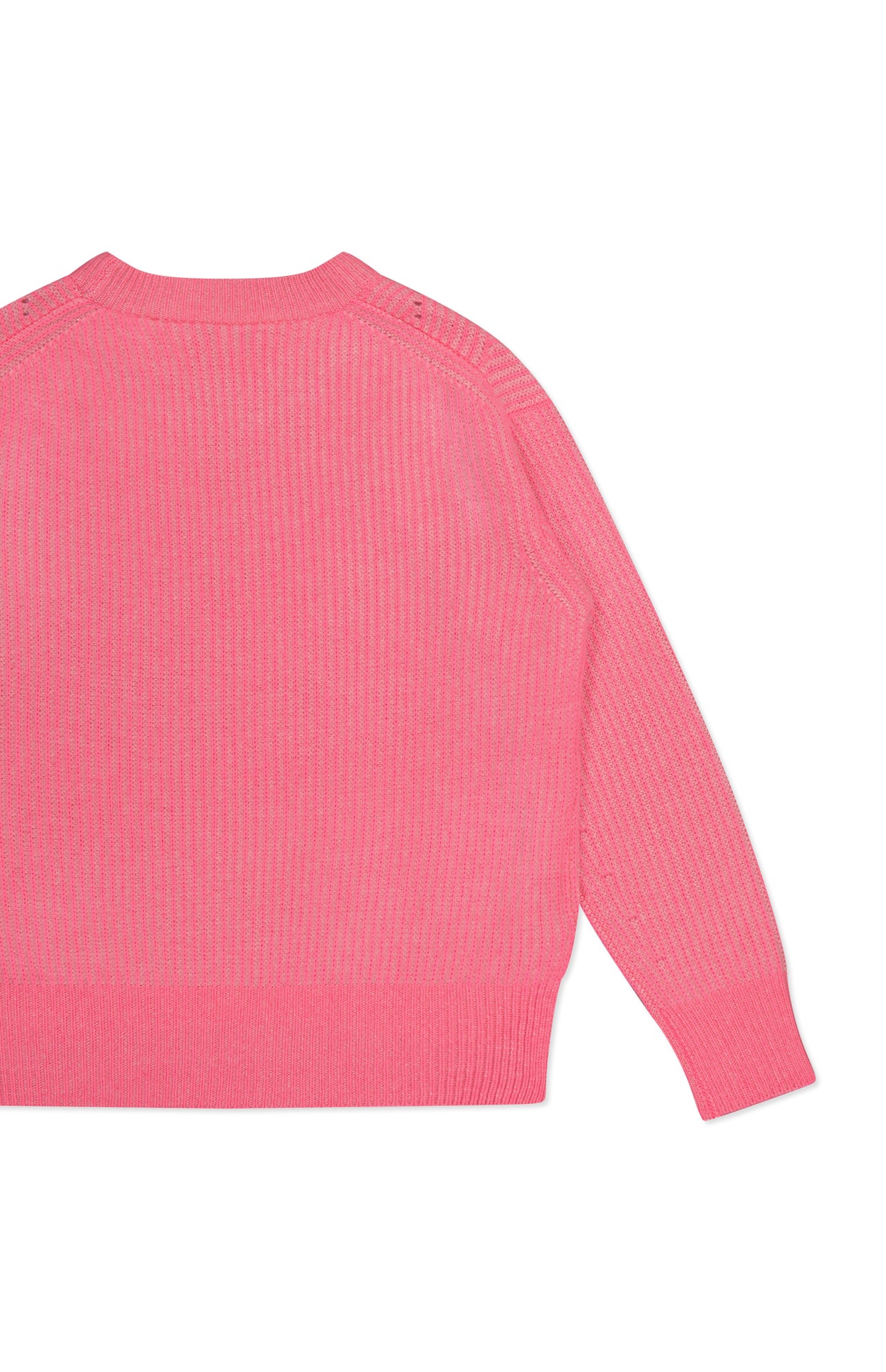 Cashmere Two-Tone Ribbed Crewneck (7254356623475)