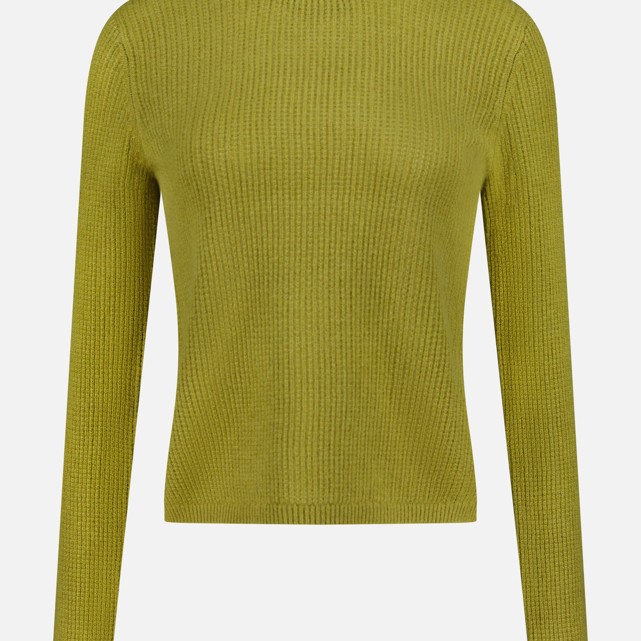 Cashmere Waffle Mesh Crewneck Sweater (14698340548971)