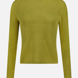 Cashmere Waffle Mesh Crewneck Sweater (14698340548971)