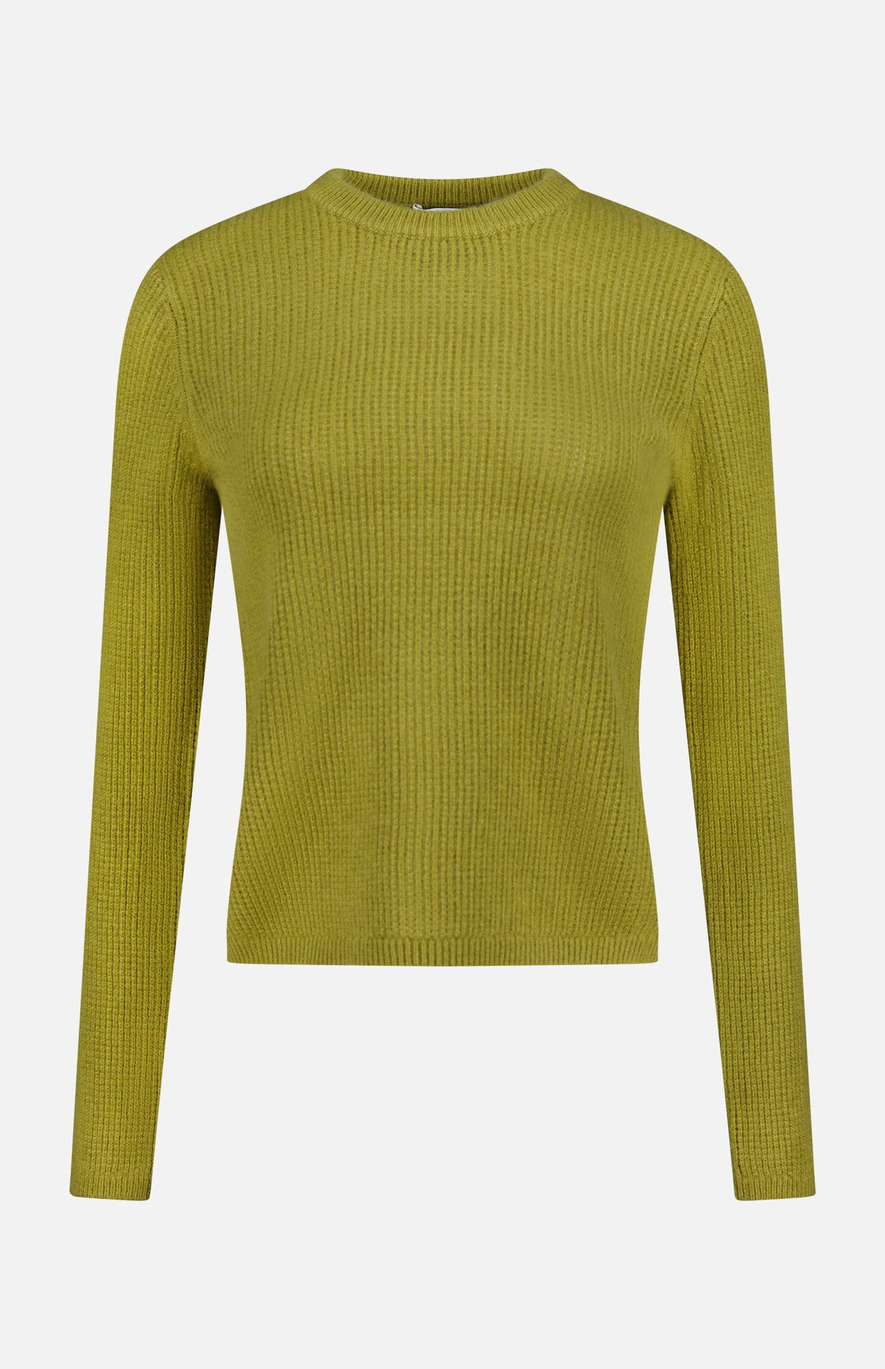 Cashmere Waffle Mesh Crewneck Sweater (14698340548971)