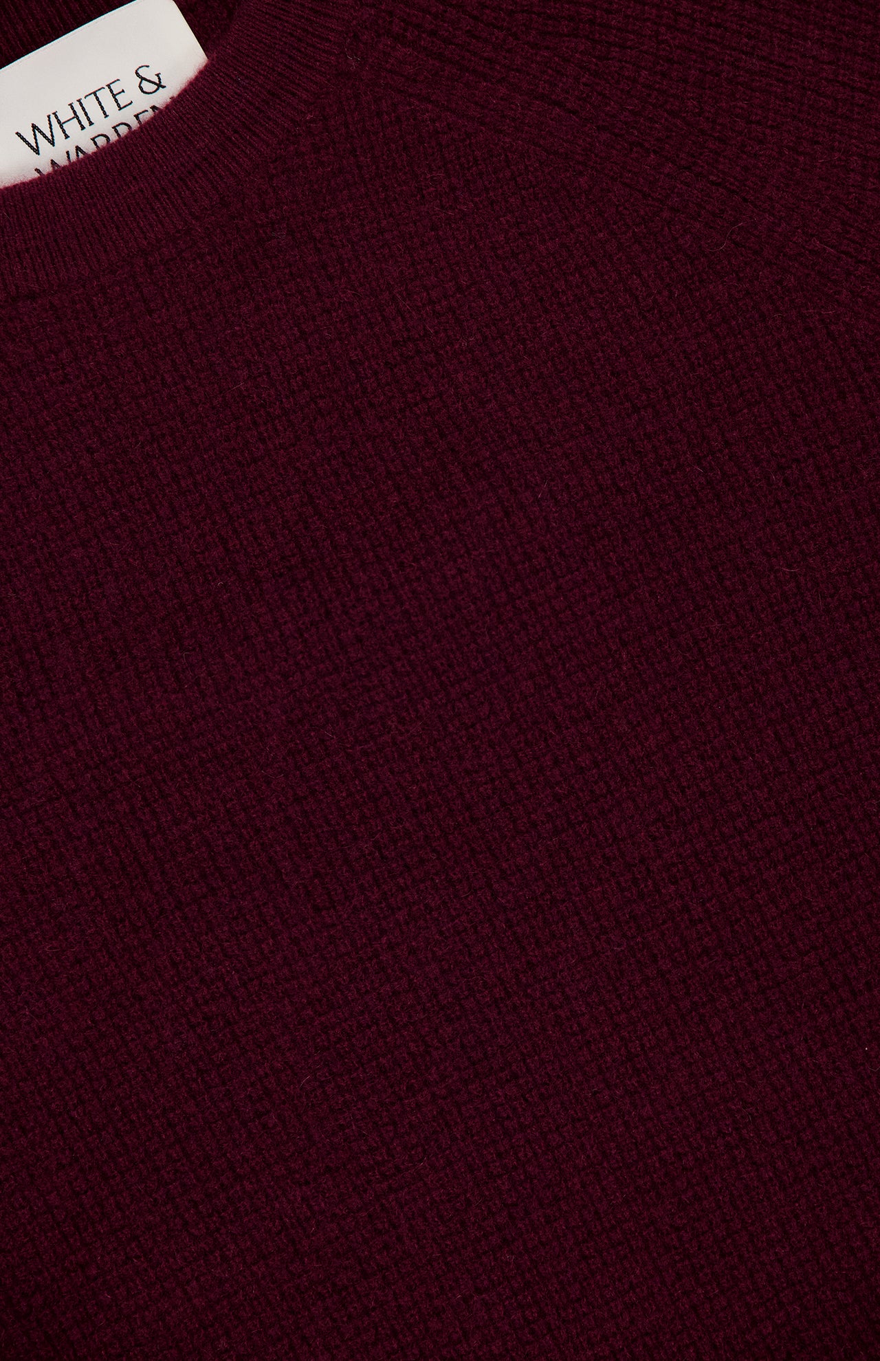 Cashmere Waffle Sweatshirt (14706339578219)