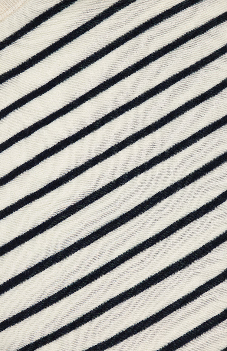 Drop Shoulder Striped Sweatshirt (7341909016691)