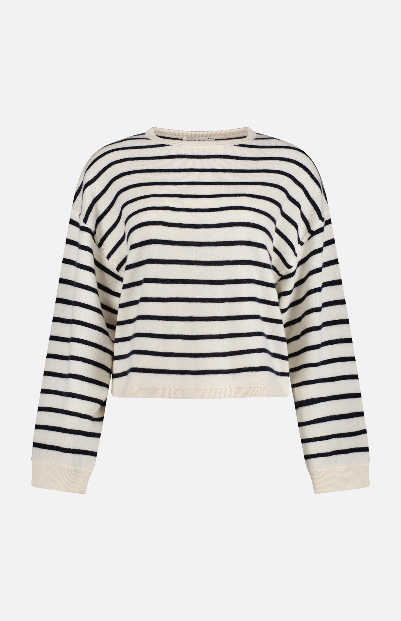Drop Shoulder Striped Sweatshirt (7341909016691)