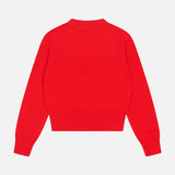 Soft Cotton Rib Trim Sweater (14698340712811)