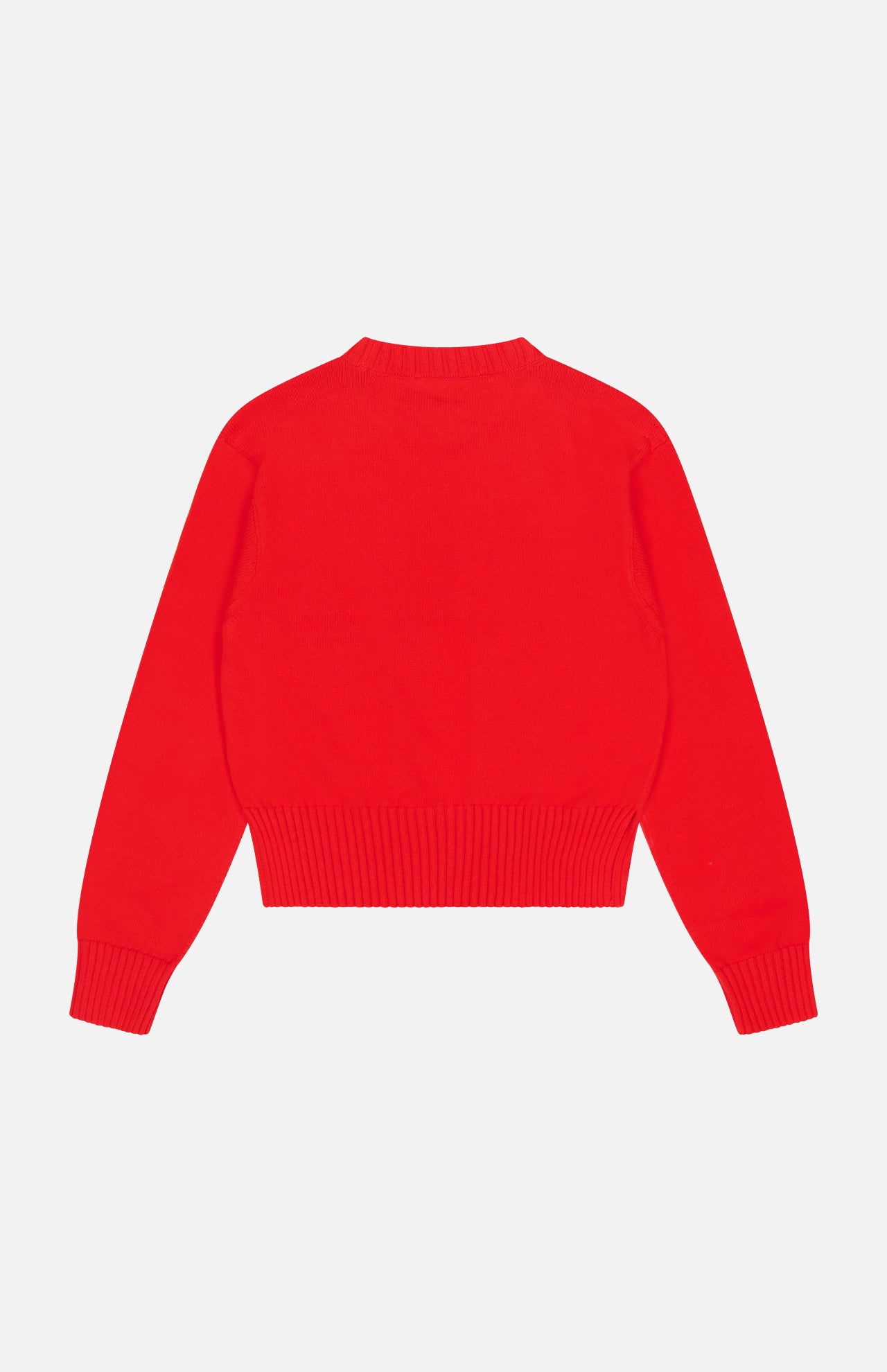 Soft Cotton Rib Trim Sweater (14698340712811)
