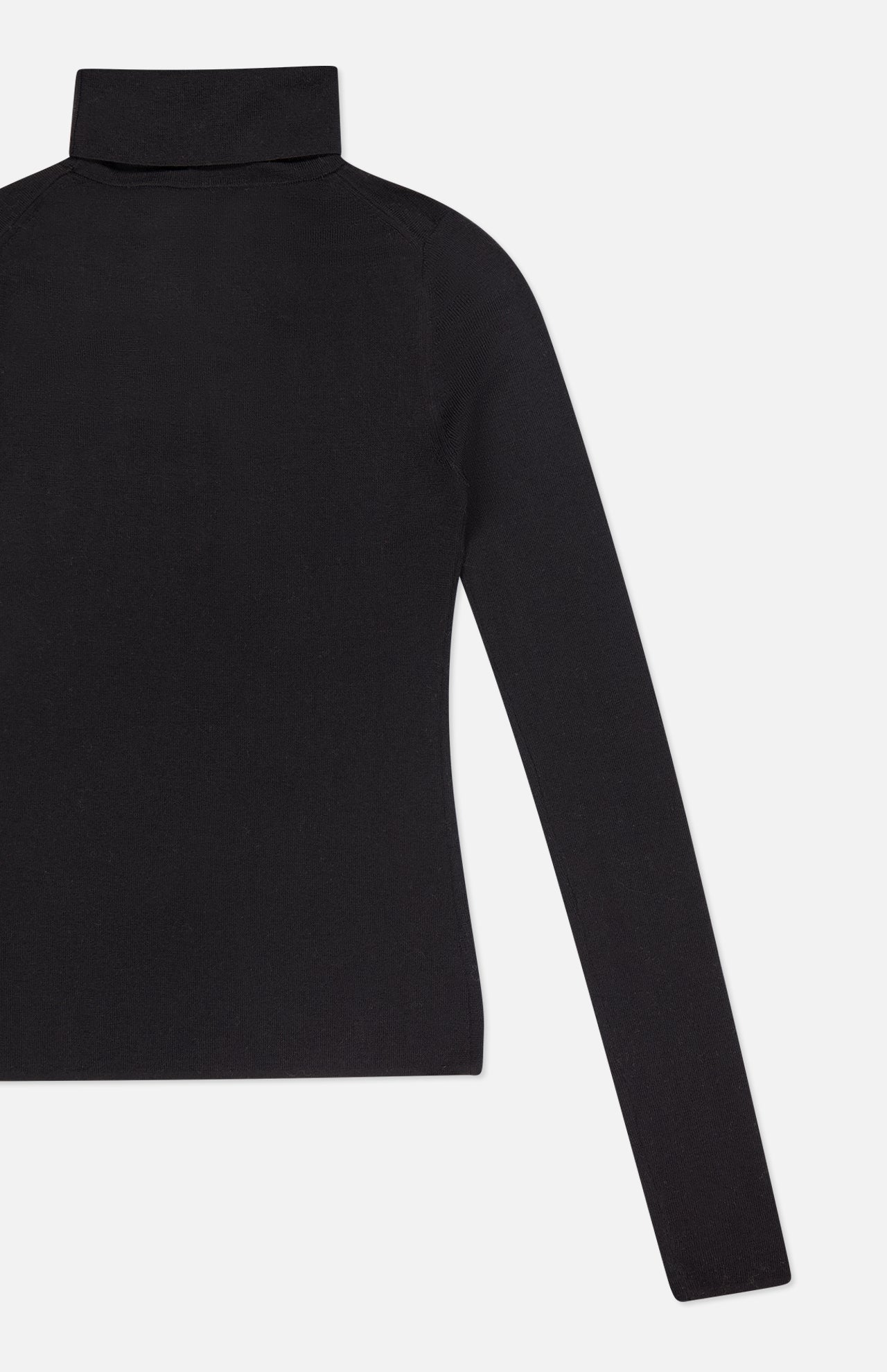 Superfine Merino Fitted Turtleneck Sweater (7730568298611)