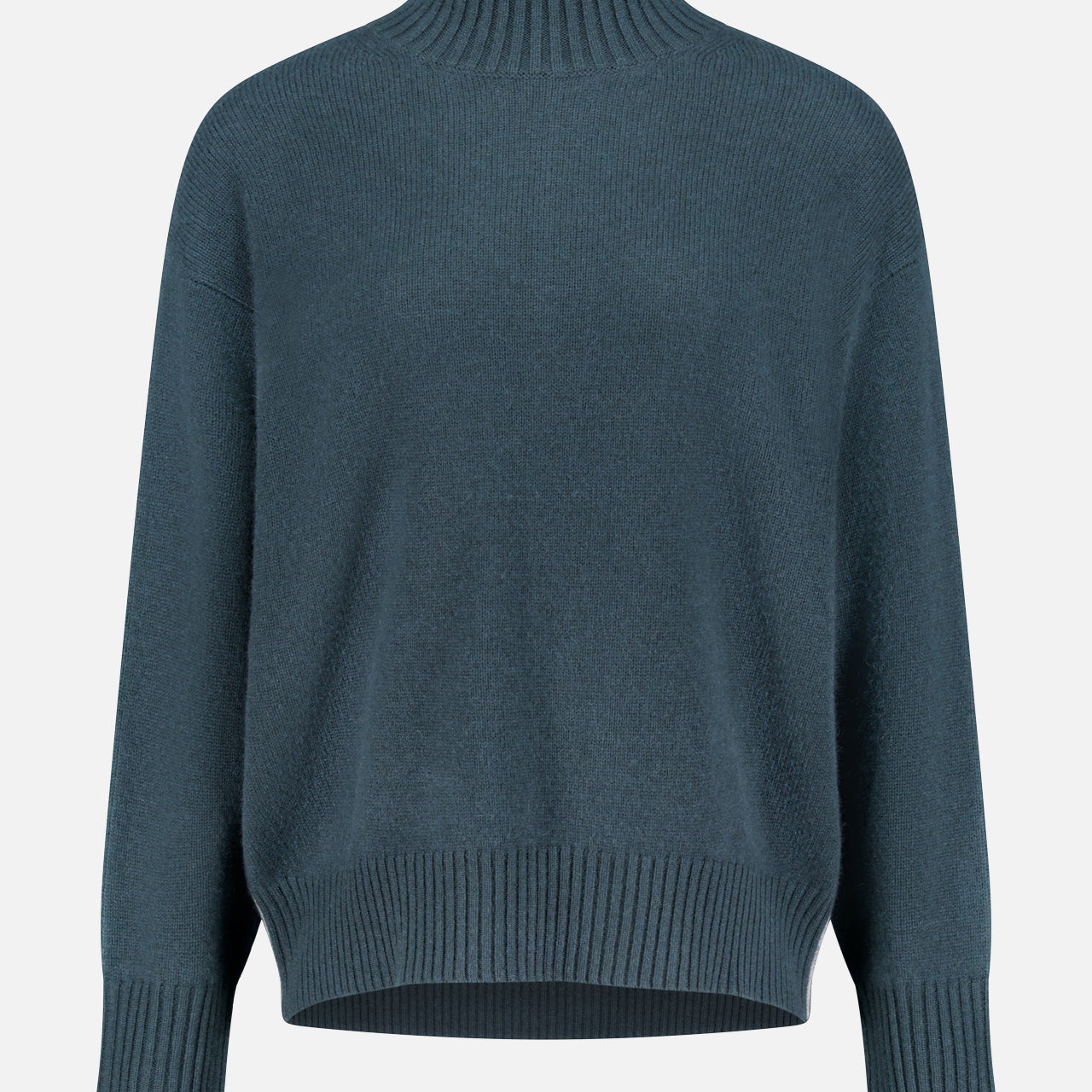 Cashmere Oversized Standneck Sweater (14737095197035)