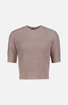 WHITE + WARRENMercerized Cotton Textured T-shirtA.K. Rikk's