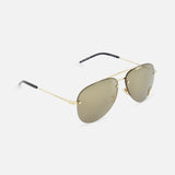 Aviator Gold Rimless Sunglasses