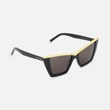 Cat Eye Black Sunglasses