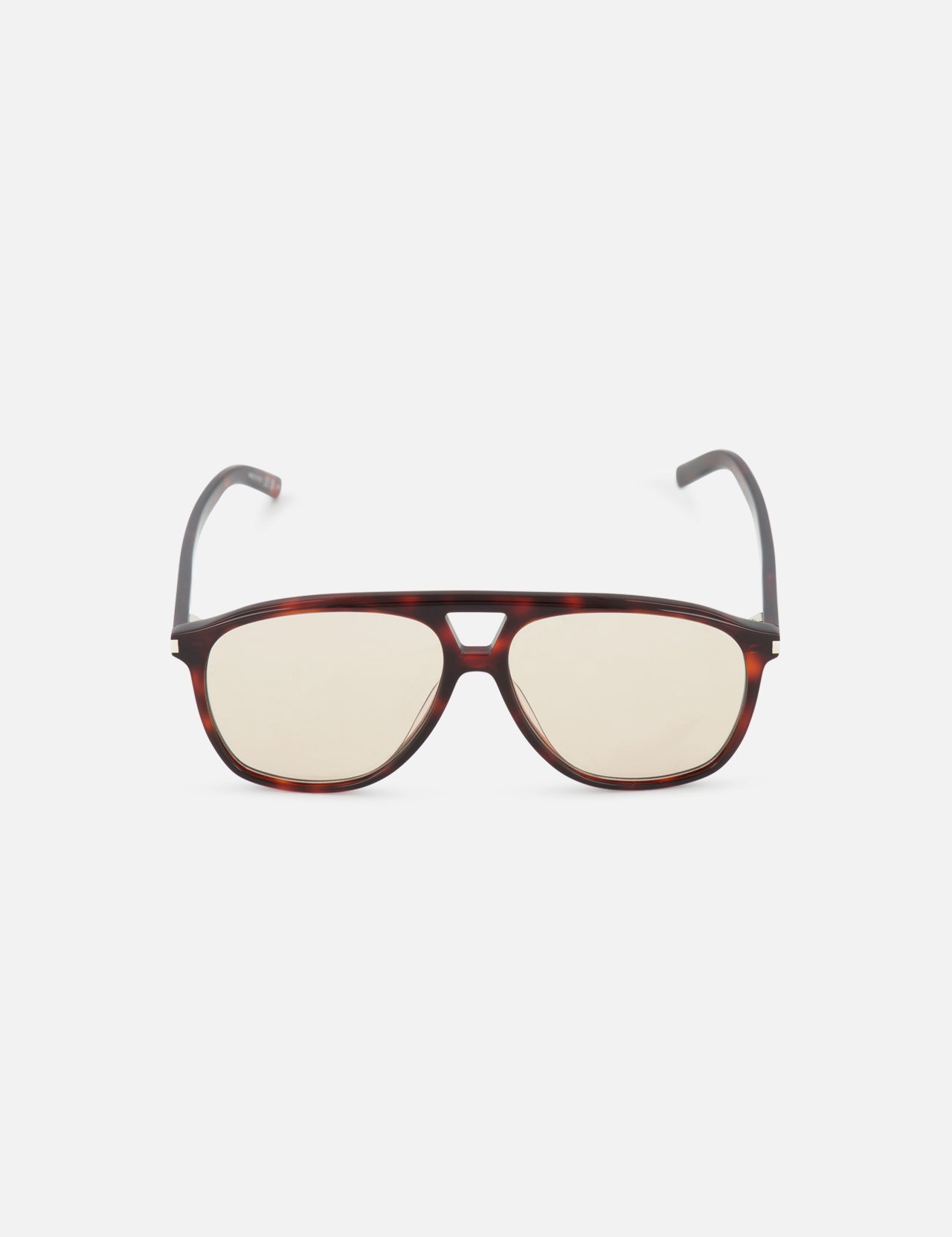 YVES SAINT LAURENTPilot Brown Tortoiseshell SunglassesA.K. Rikk's