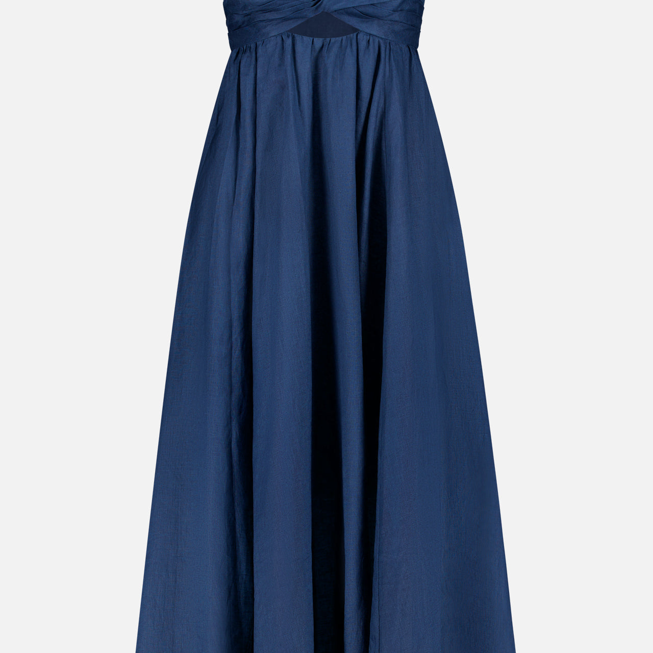 Ascension Twist Front Midi Dress (14678136226155)