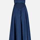 Ascension Twist Front Midi Dress (14678136226155)