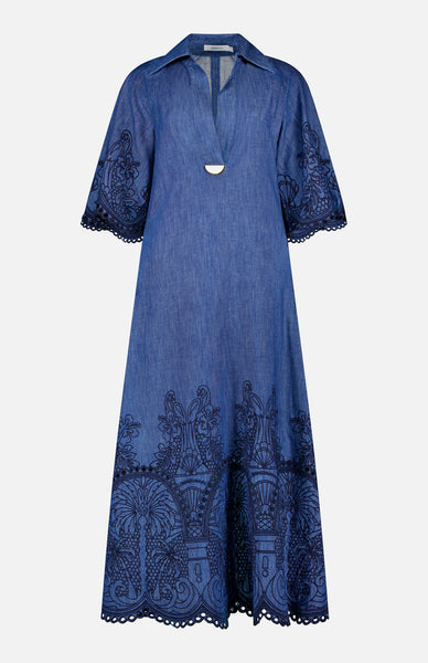 ワンピースその他 ZIMMERMANN Women Dresses 3856DS251MNTHIB Blue zimmermann_coco_embroidered_de