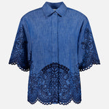Coco Embroidered Denim Shirt (14678136291691)