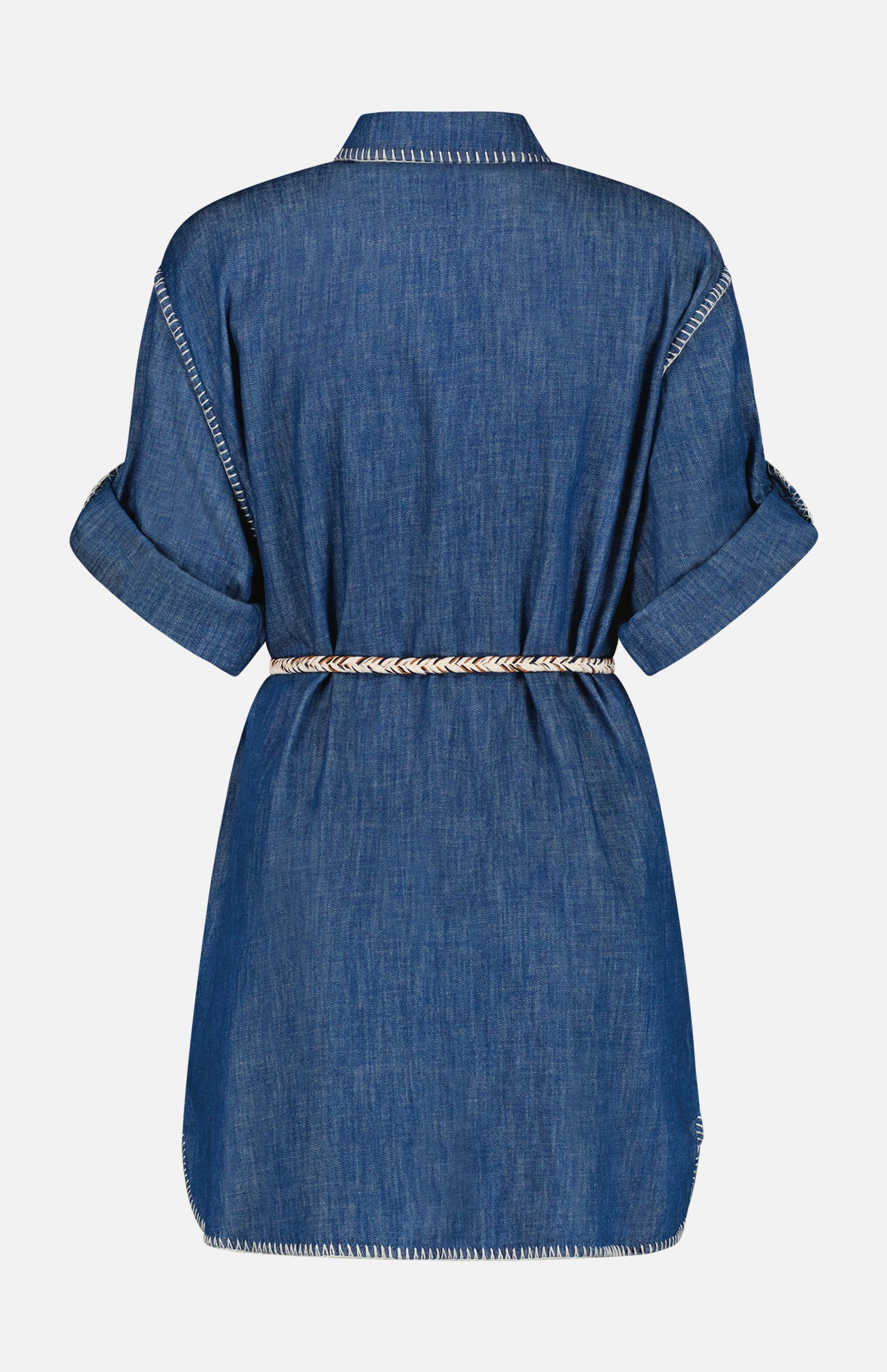 Denim Shirt Dress (7412883456115)