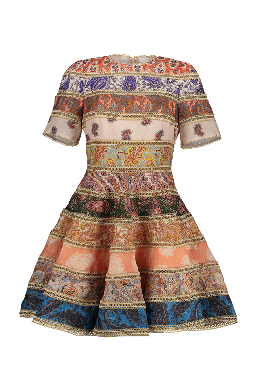Devi Spliced Mini Dress (7126197141619)