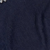 Heart Crystal Embellished Denim Dress (14702068662635)
