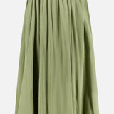 Illuminate Gathered Midi Skirt (14661260378475)