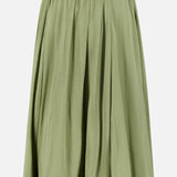 Illuminate Gathered Midi Skirt (14661260378475)