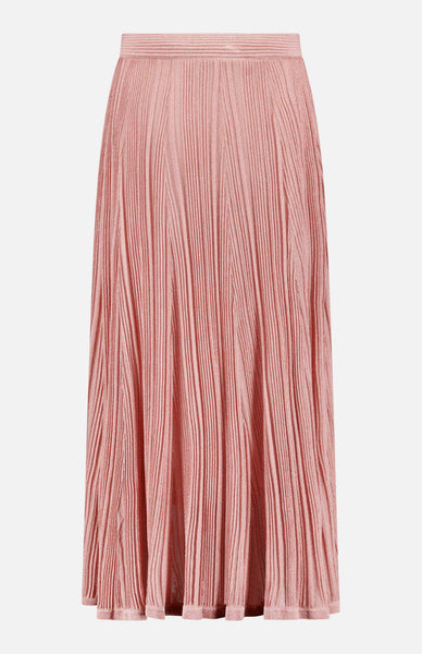 Zimmermann Women's Lucky Metallic Midi Skirt | A.K. Rikk's