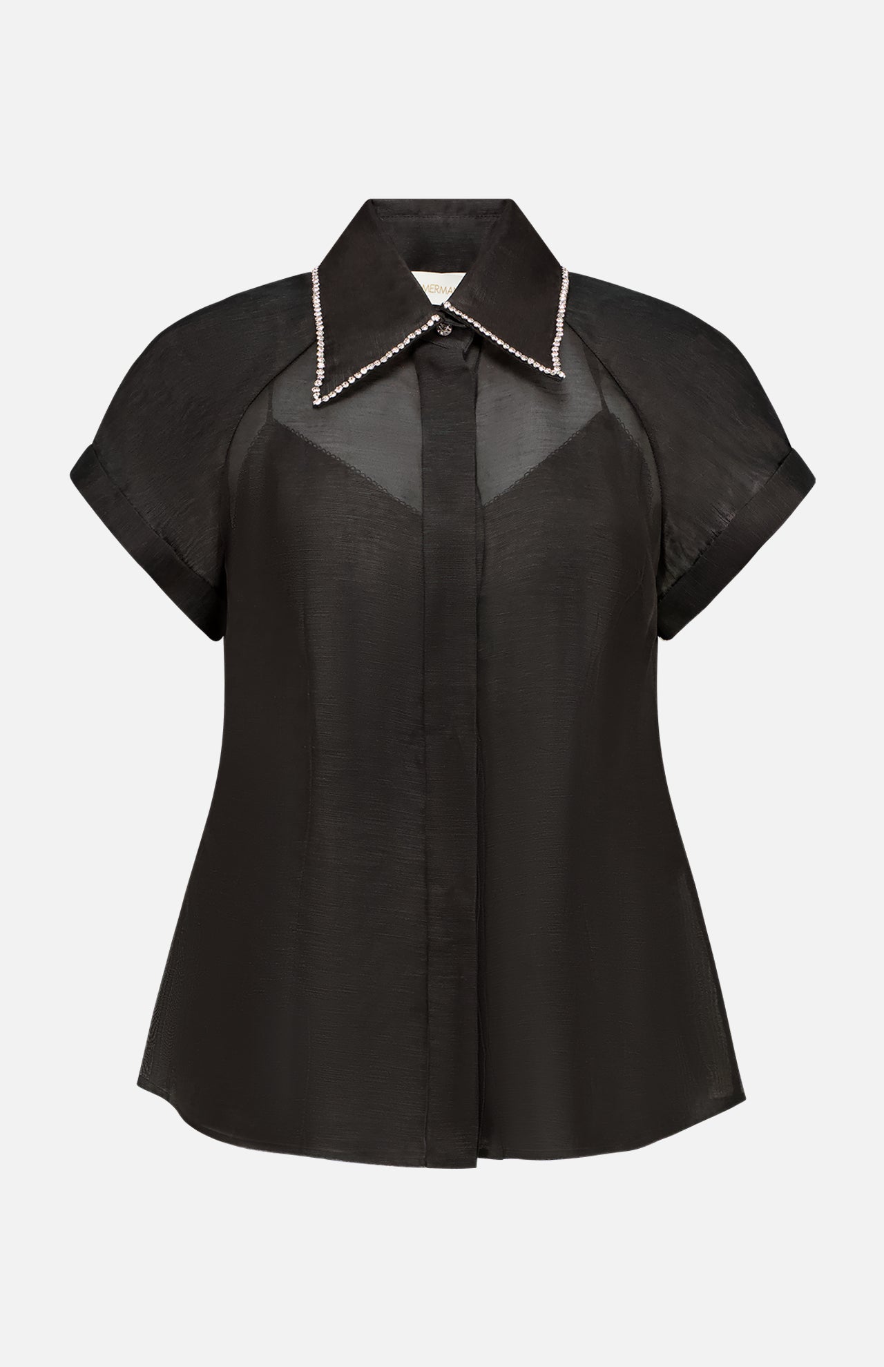 Pavilion Tie Neck Blouse (7598132199539)