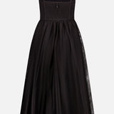 Tulle Corset Midi Dress (7730569740403)