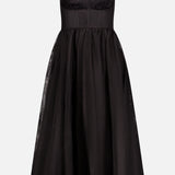 Tulle Corset Midi Dress (7730569740403)