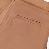 Wide Leg Shiny Silk Pants (14702068859243)