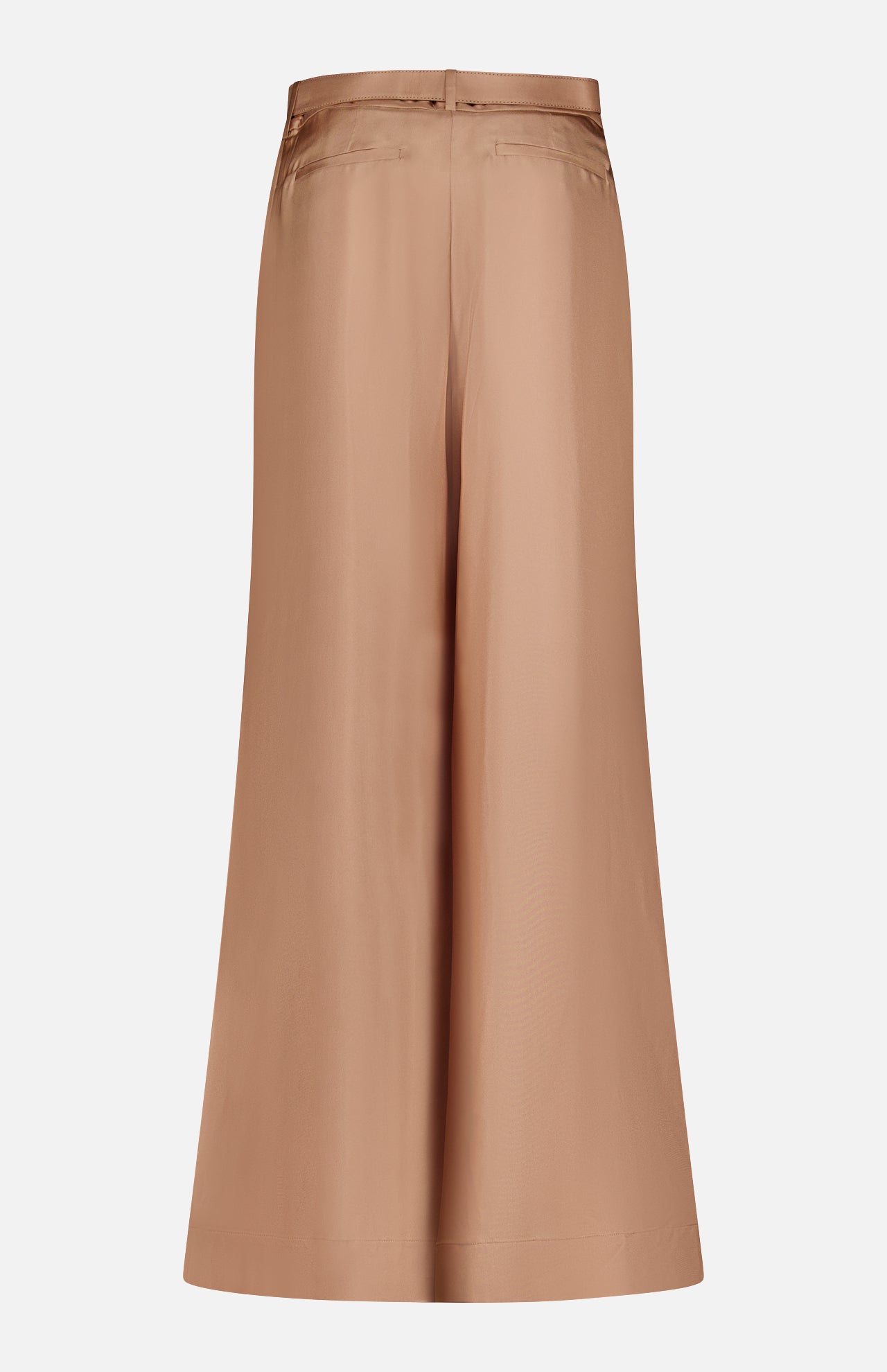 Wide Leg Shiny Silk Pants (14702068859243)