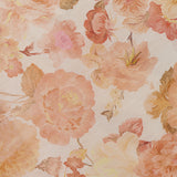 The ZIMMERMANN Rebellion Drape Floral Midi Dress features a soft, vintage-style pattern with large watercolor flowers in pink, peach, and yellow on a light background—ideal for a timeless, feminine look.