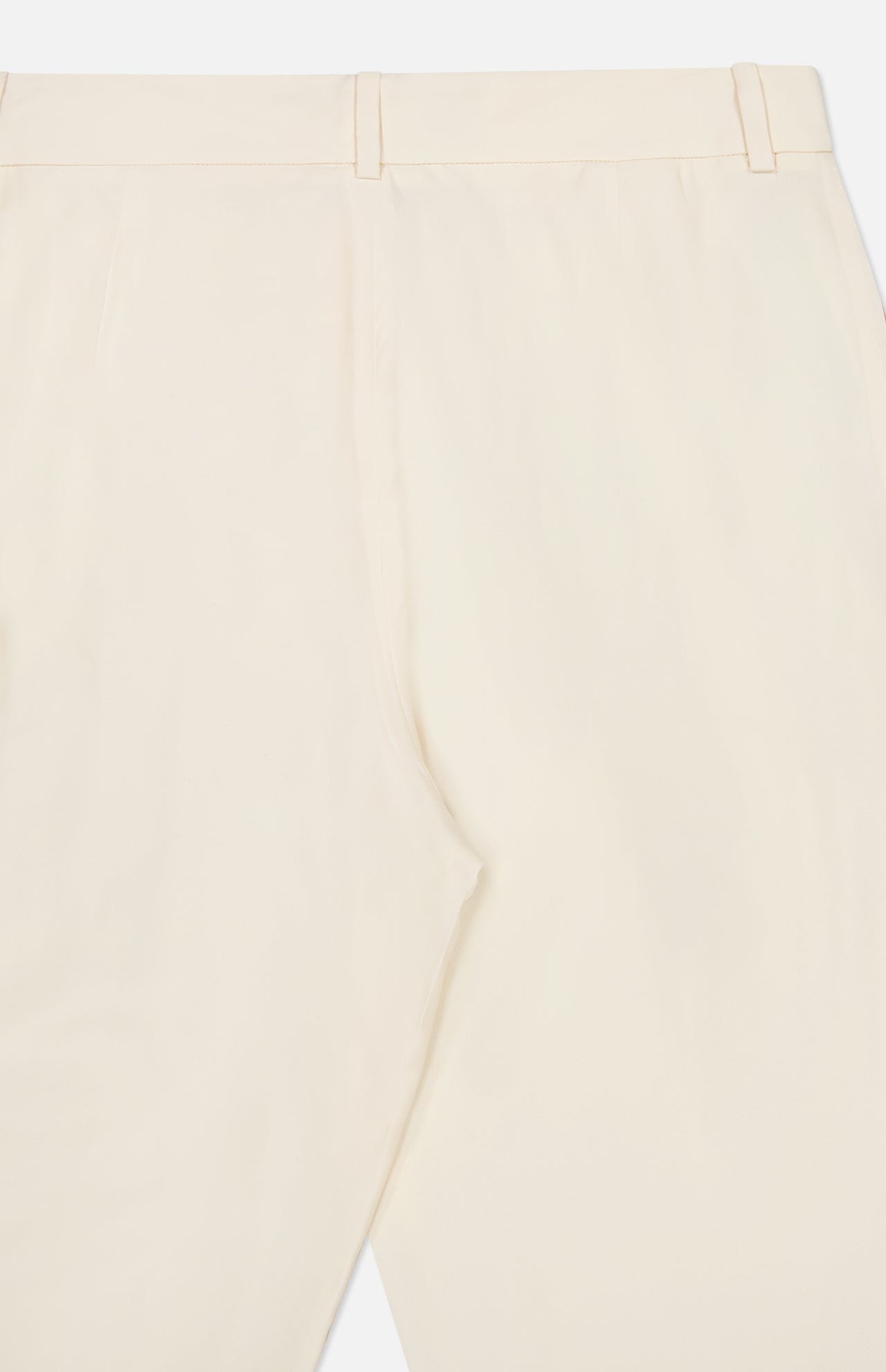 Cream-colored, silk-blend Zimmermann Stripe Relaxed Pant featuring a straight-leg silhouette with a waistband and belt loops.