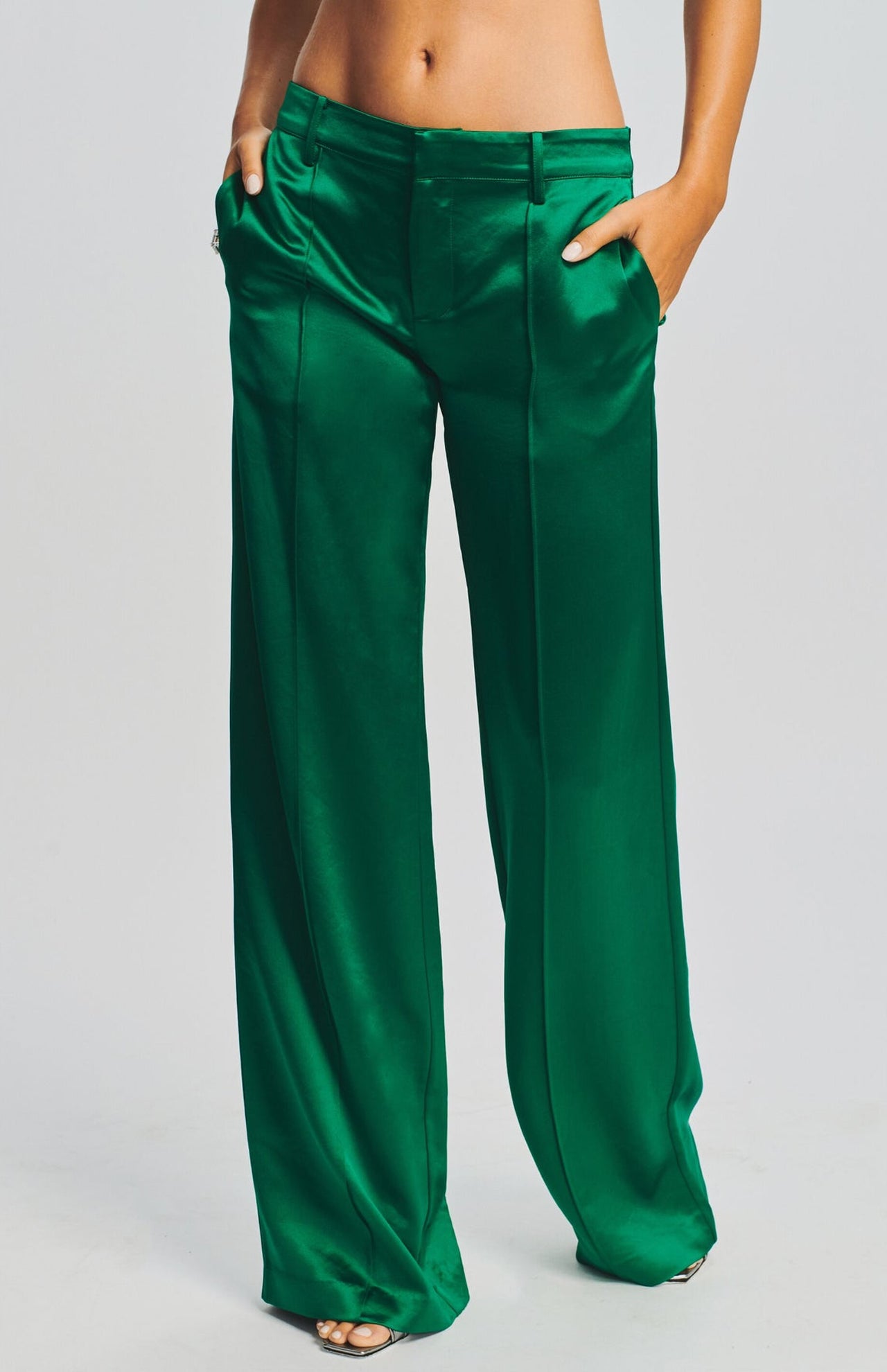 Lizzy Low Rise Flared Trousers – Retrofete