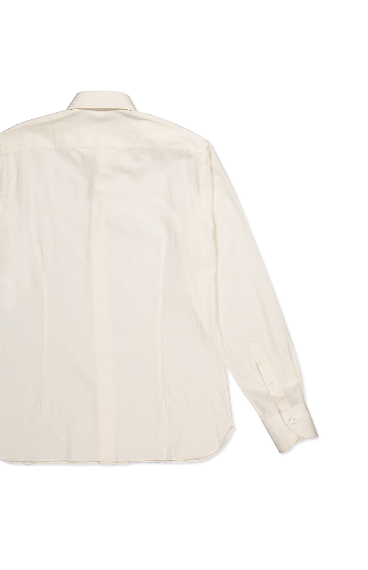 Japanese Cotton Twill One Piece Spread Collar Shirt (6959045574771)