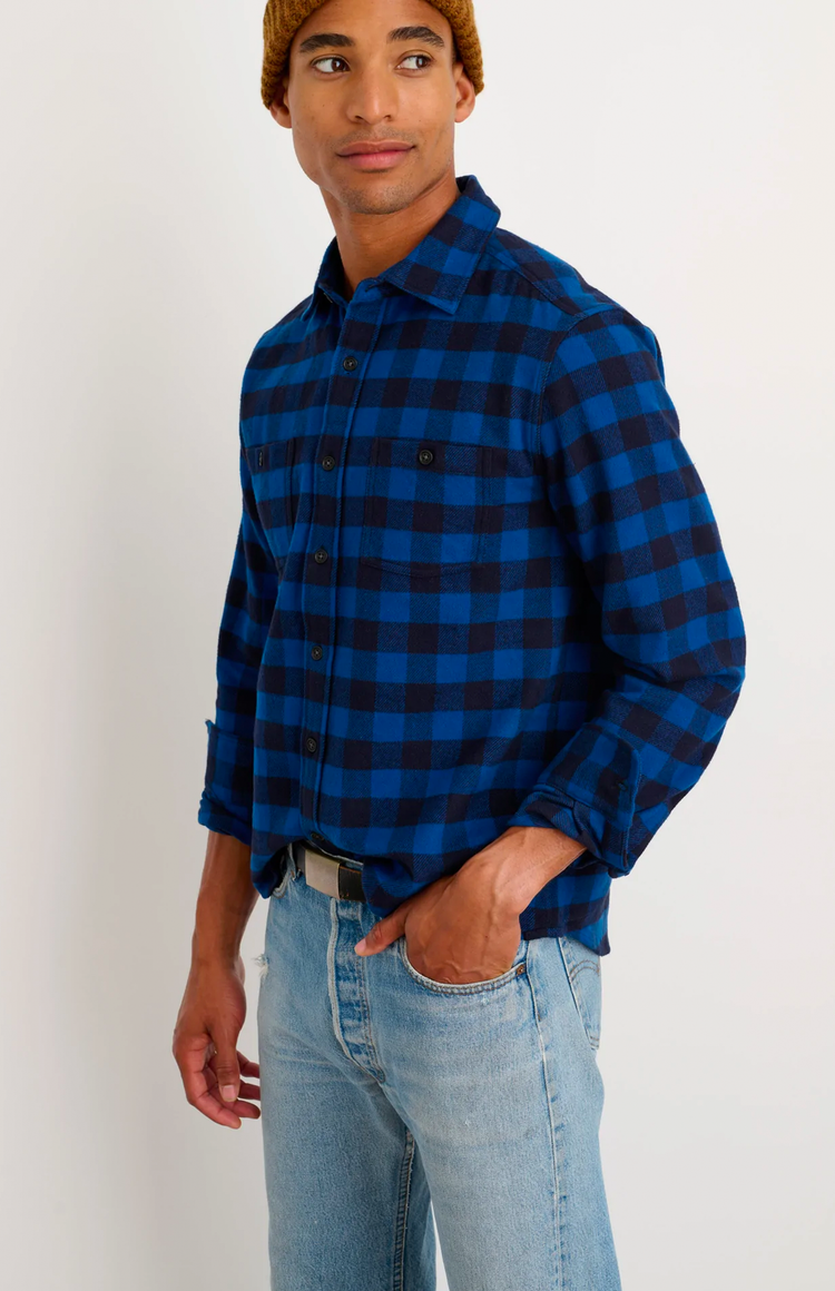 Buffalo Plaid Flannel Work Shirt (6940337635443)