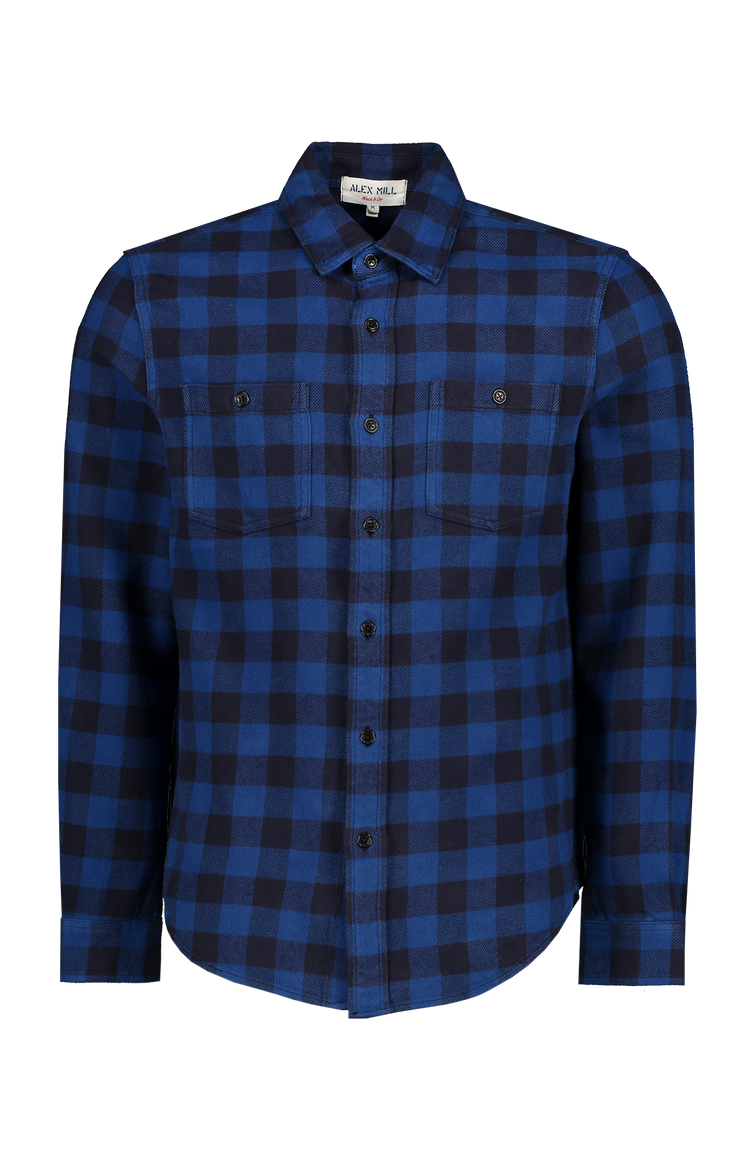 Buffalo Plaid Flannel Work Shirt (6940337635443)