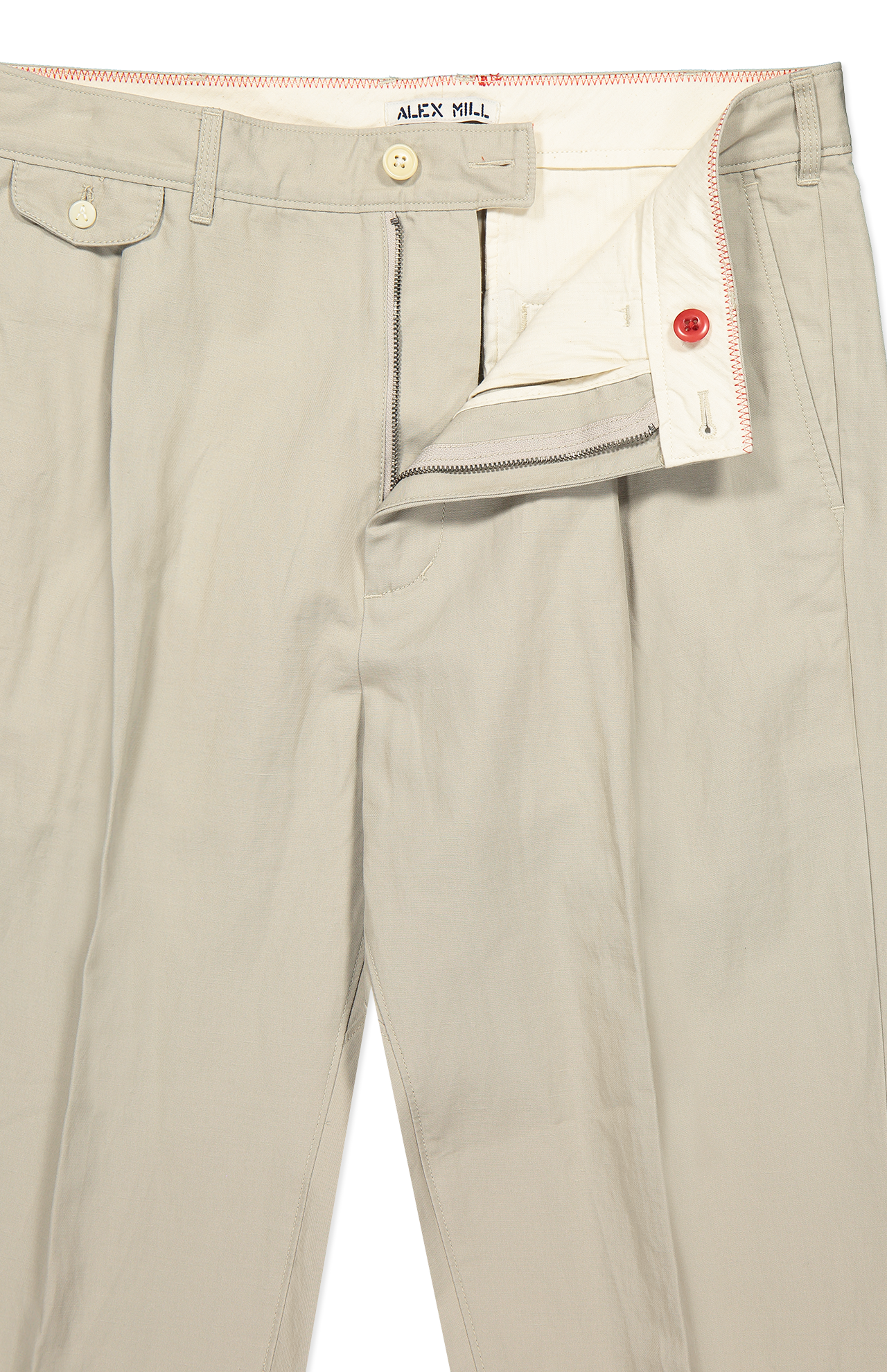 Standard Pleated Pant in Cotton Linen (7114447650931)