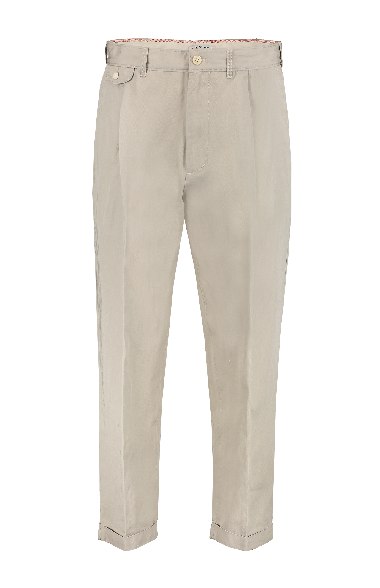 Standard Pleated Pant in Cotton Linen (7114447650931)