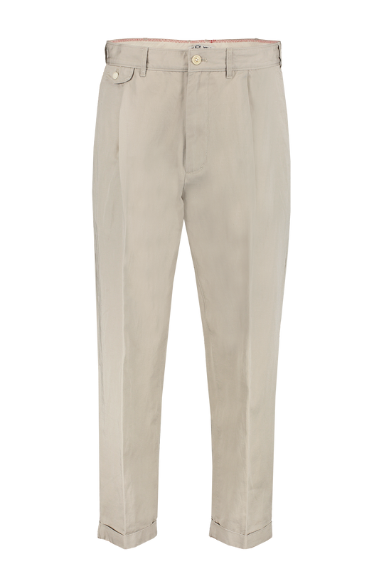 Standard Pleated Pant in Cotton Linen (7114447650931)