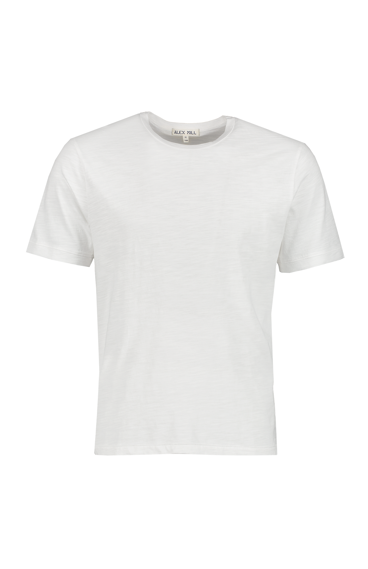 Alex Mill Standard Slub Cotton Tee in White - Mannequin Image (6933959704691)