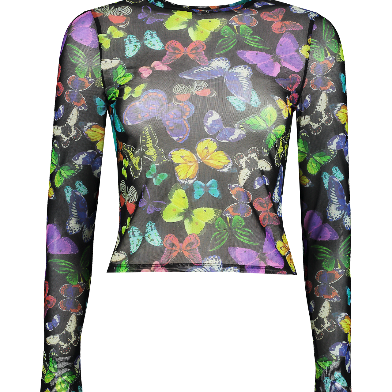 Delaina Longsleeve Crop Top (7109009473651)