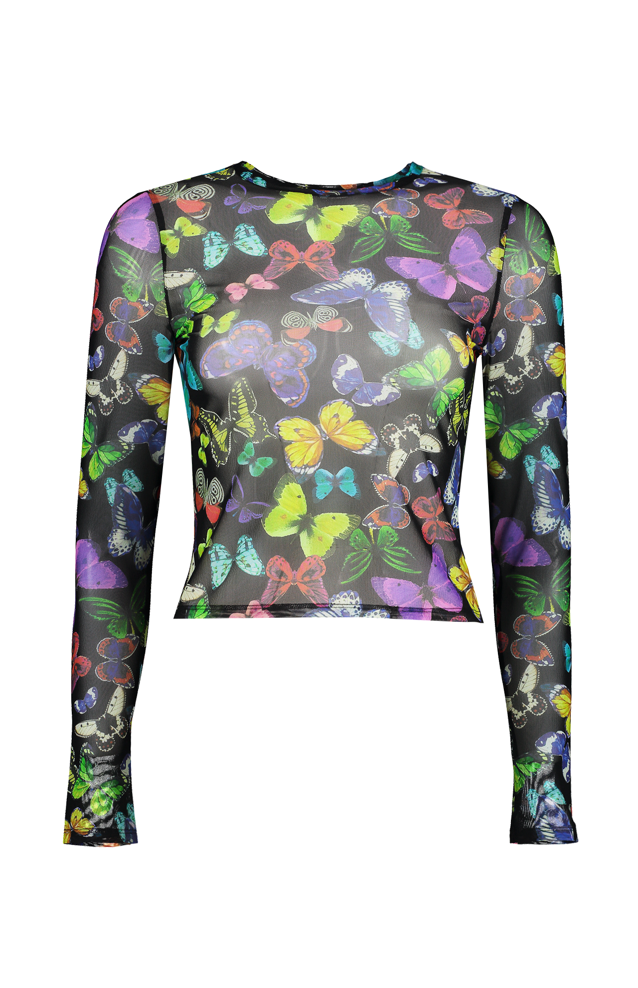 Delaina Longsleeve Crop Top (7109009473651)